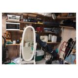 Large Assortment - Sewing Machine, Vintage Electronics, Skis