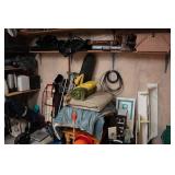 Large Assortment - Sewing Machine, Vintage Electronics, Skis