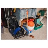 Large Assortment - Sewing Machine, Vintage Electronics, Skis