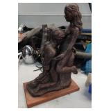 Vintage Lovers Statue by Austin Productions