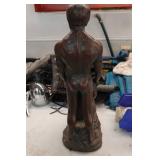 Vintage Man and Woman Statue by Marwal