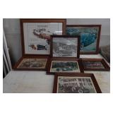 Framed Automotive Pictures