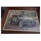Framed Automotive Pictures