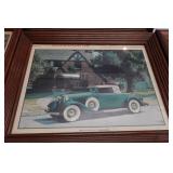 Framed Automotive Pictures