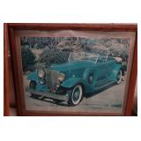Framed Automotive Pictures