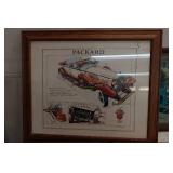 Framed Automotive Pictures