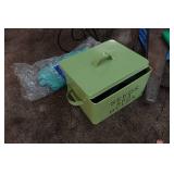 Patio Chairs, Antique Saws, Garden Supplies