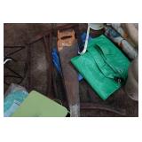 Patio Chairs, Antique Saws, Garden Supplies