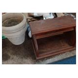 Patio Chairs, Antique Saws, Garden Supplies