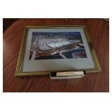 Framed Photo of Ford Assembly Plant and Employee Celebration VHS