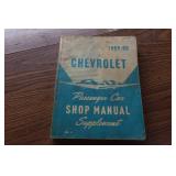 1959-60 Chevrolet Passenger Car Shop Manual Supplement