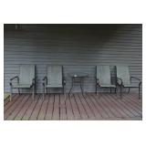 Patio Chairs and Small Table