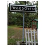 Farmers Co-Op Oil Co Outdoor Sign