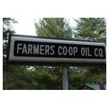 Farmers Co-Op Oil Co Outdoor Sign