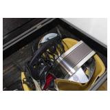 Wood Case with Motorcycle Parts