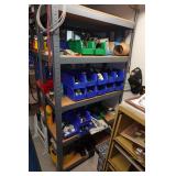Shelf with Contents - Automotive Parts, Abrasive Discs, Sprinkler Parts