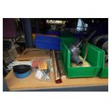 Shelf with Contents - Automotive Parts, Abrasive Discs, Sprinkler Parts