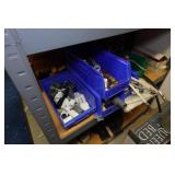 Shelf with Contents - Automotive Parts, Abrasive Discs, Sprinkler Parts