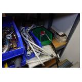 Shelf with Contents - Automotive Parts, Abrasive Discs, Sprinkler Parts