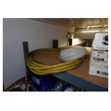 Shelf with Contents - Brake Calipers, Abrasive Discs, Small Parts