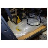 Shelf with Contents - Automotive Lights, Caps, Hitches