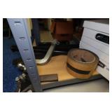 Shelf with Contents - Automotive Lights, Caps, Hitches