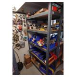 Shelf with Contents - Chain, Small Parts, Ditributors, Spark Plugs