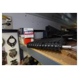 Shelf with Contents - Chain, Small Parts, Ditributors, Spark Plugs