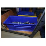 Shelf with Contents - Chain, Small Parts, Ditributors, Spark Plugs