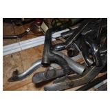 Assorted Harley Parts, Handlebars, Pipes