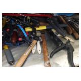 Assorted Tools - Pliers, Sockets, Drivers, Flashlights, Hammers, Wrenches