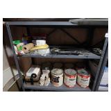 Contents of Room - Medical, Canes, Shelves
