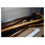 Contents of Room - Medical, Canes, Shelves