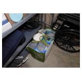 Contents of Room - Medical, Canes, Shelves