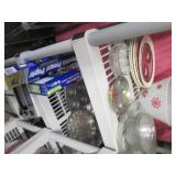 Vintage plates, servingware and bak...