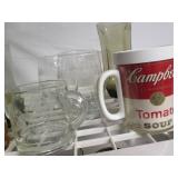 Large collection of vintage glasswa...