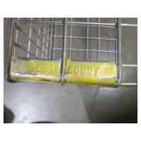 Vintage metal milk crate...
