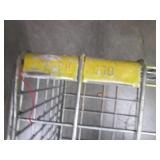 Vintage metal milk crate...