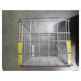 Vintage metal milk crate...