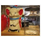 Vintage Apple, Elephant, Grapes and...