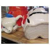Vintage Apple, Elephant, Grapes and...