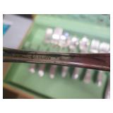 Assortment of plated flatware with ...
