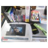 Vintage reading materials, PS4 game...