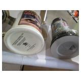 Vintage Anhauser Bush steins....