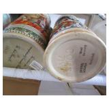 Vintage Anhauser Bush steins....