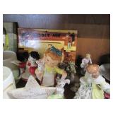 Vintage figurines, mugs and other f...