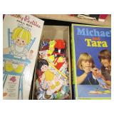 Wide variety of vintage toys and ga...