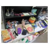 Vintage collectibles including book...