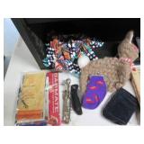 Vintage collectibles including book...