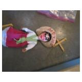 (4) Vintage marionette dolls...